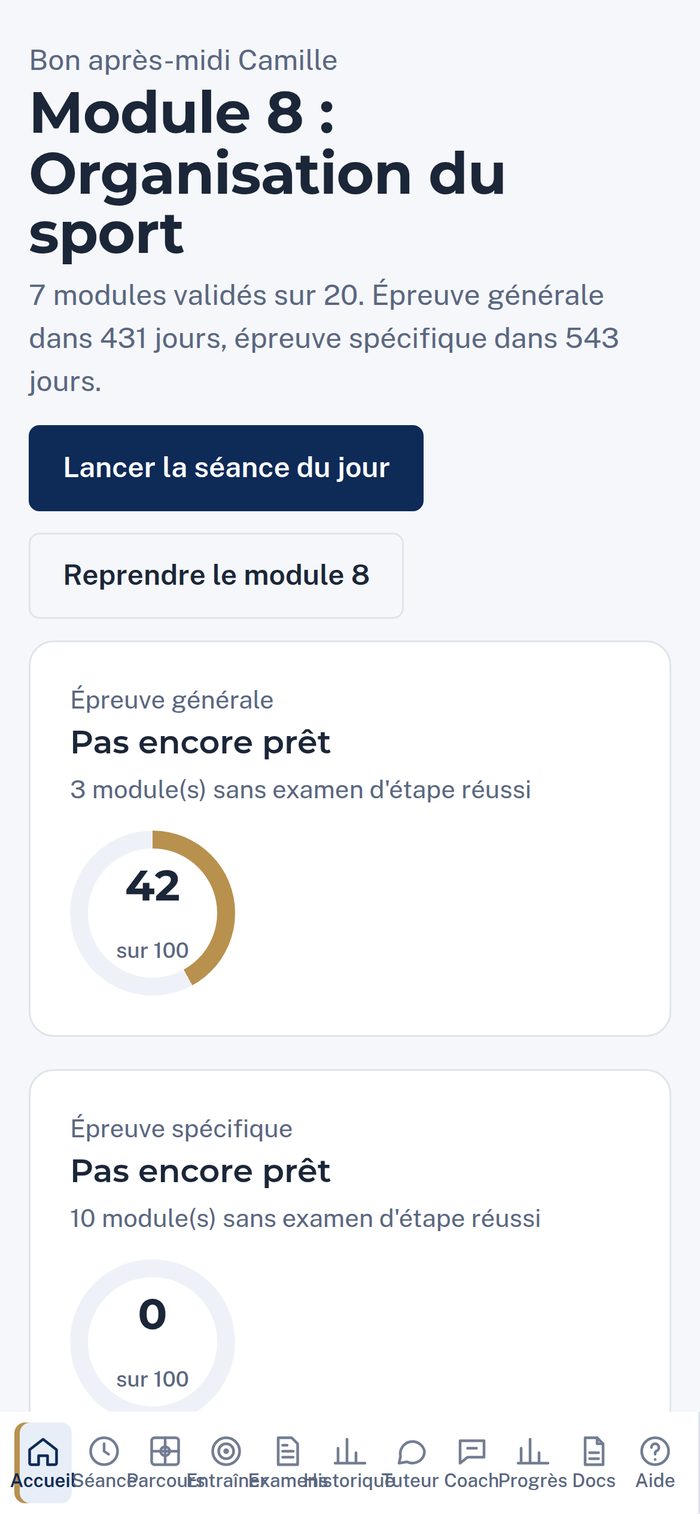 La plateforme FICHAJO sur téléphone